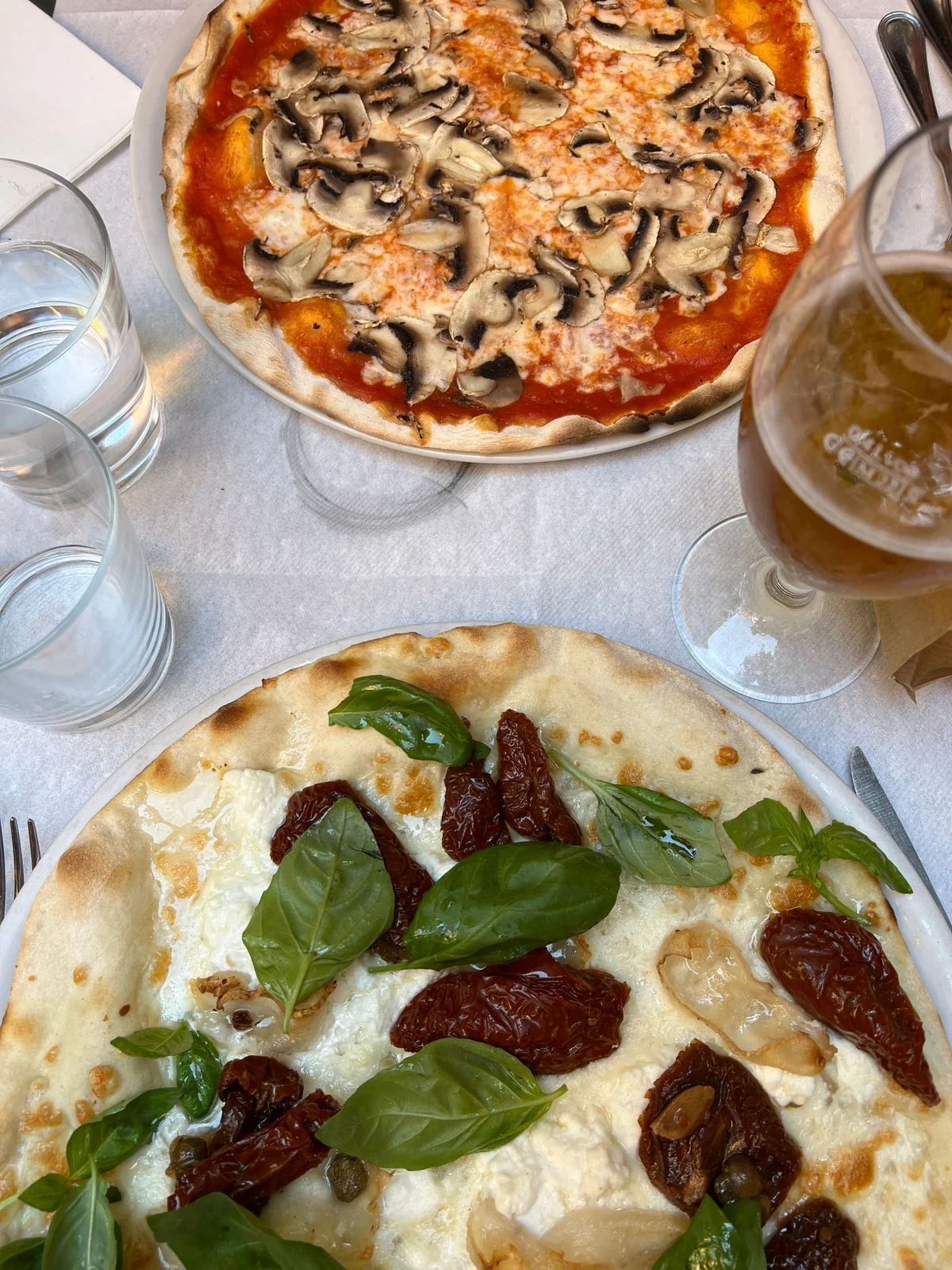 Sharing menus — illustrative photography
